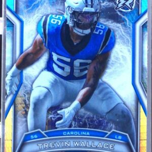 2024 Topps Resurgence Trevin Wallace Prism RC #116 Panthers