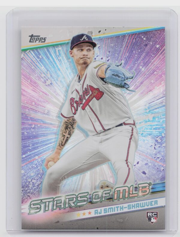 2024 Topps Update AJ Smith-Shawver #SMLB-75 Braves Stars of MLB