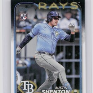2024 Topps Update Austin Shenton RC #US275 Rays