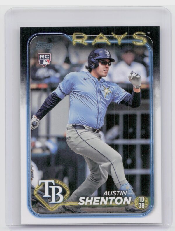 2024 Topps Update Austin Shenton RC #US275 Rays