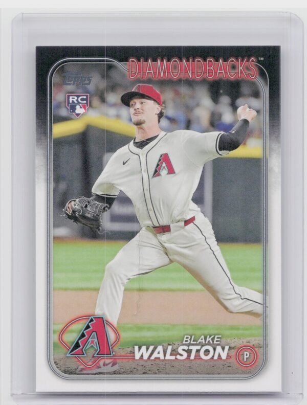 2024 Topps Update Blake Walston RC #US29 Diamondbacks