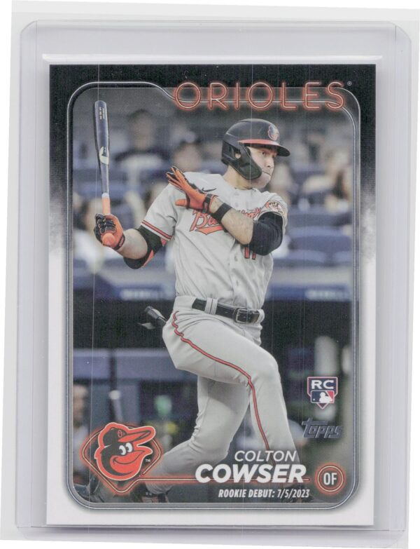 2024 Topps Update Colton Cowser RC #US72 Orioles