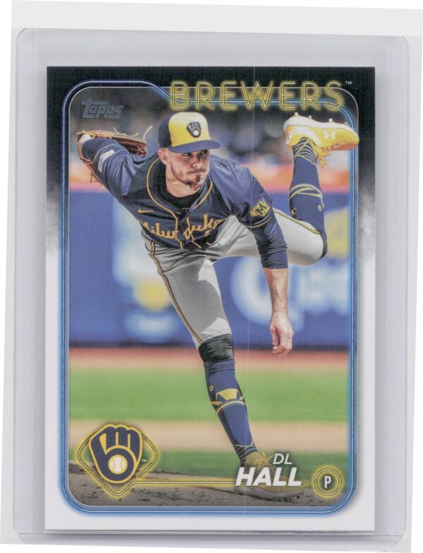 2024 Topps Update DL Hall #US112 Brewers