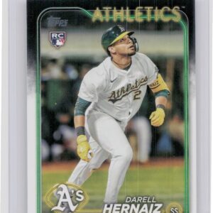 2024 Topps Update Darell Hernaiz RC #US132 Athletics
