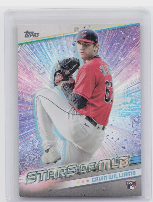 2024 Topps Update Gavin Williams RC #SMLB-74 Guardians Stars of MLB