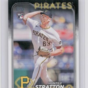 2024 Topps Update Hunter Stratton RC #US348 Pirates