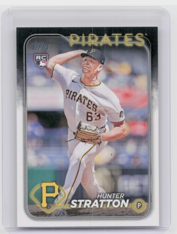 2024 Topps Update Hunter Stratton RC #US348 Pirates