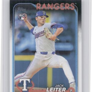 2024 Topps Update Jack Leiter RC #US156 Rangers