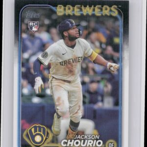 2024 Topps Update Jackson Chourio RC #US240 Brewers