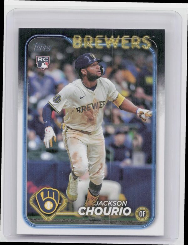 2024 Topps Update Jackson Chourio RC #US240 Brewers