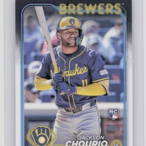2024 Topps Update Jackson Chourio #US155 Brewers