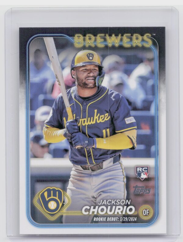 2024 Topps Update Jackson Chourio #US155 Brewers