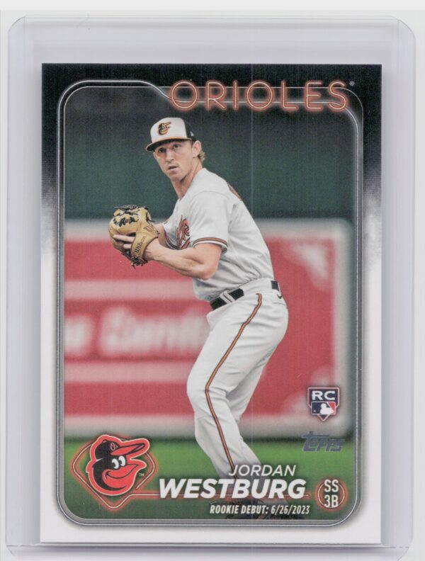 2024 Topps Update Jordan Westburg RC #US125 Orioles