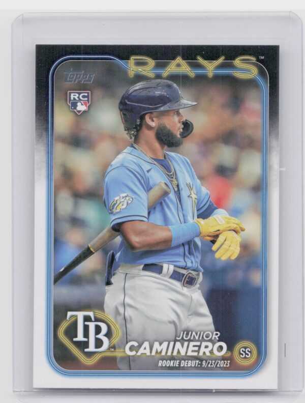 2024 Topps Update Junior Caminero RC #US223 Rays