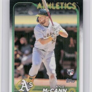 2024 Topps Update Kyle McCann RC #US37 Athletics
