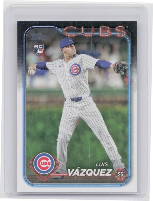 2024 Topps Update Luis Vazquez RC #US245 Cubs