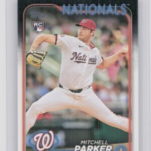 2024 Topps Update Mitchell Parker RC #US5 Nationals