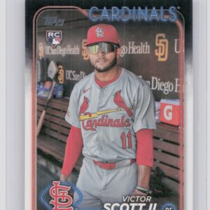 2024 Topps Update Victor Scott II RC #US77 Cardinals