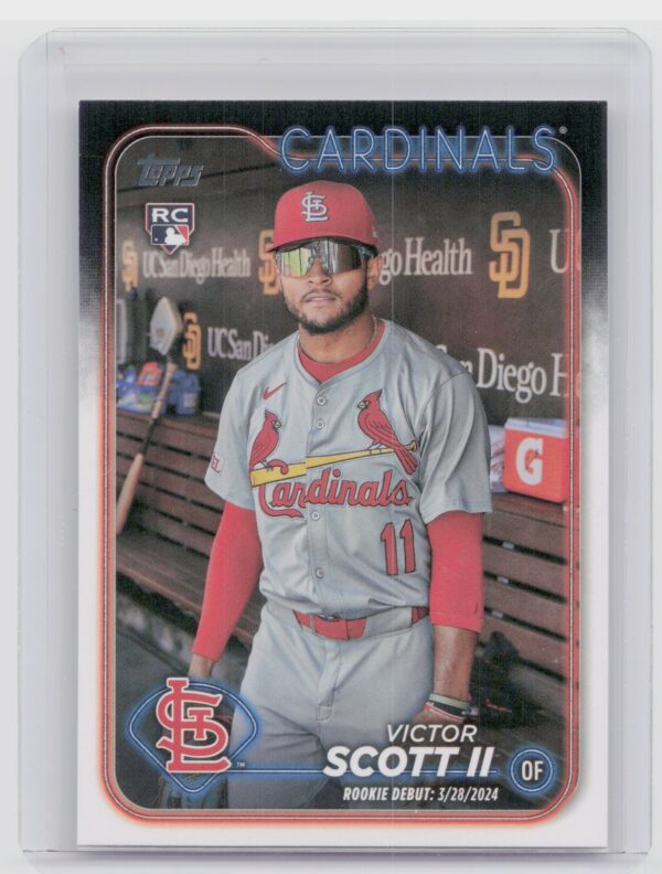 2024 Topps Update Victor Scott II RC #US77 Cardinals
