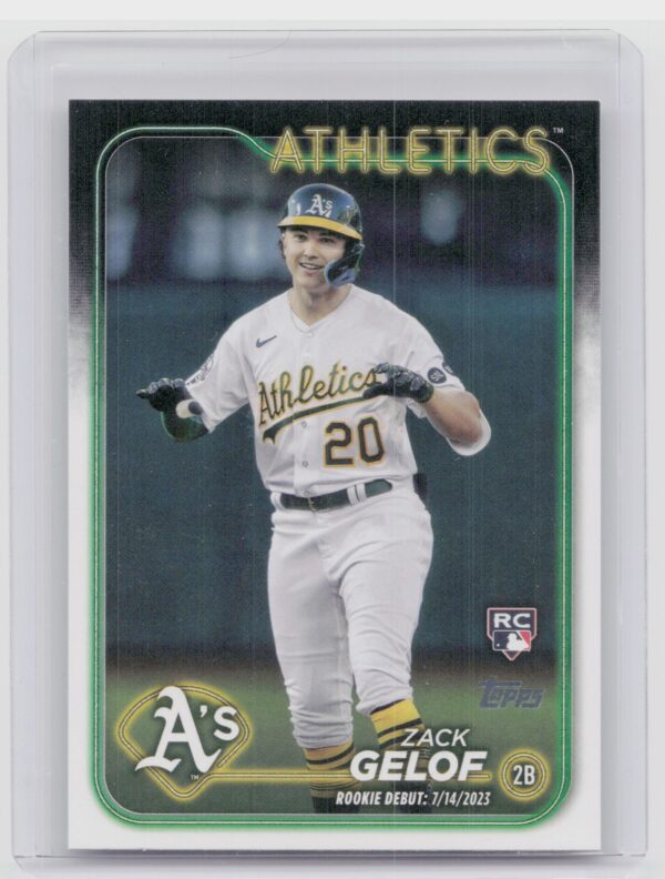 2024 Topps Update Zack Gelof RC #US131 Athletics
