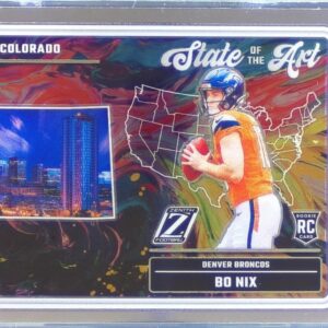 2024 Zenith Bo Nix RC #20 Broncos State of the Art
