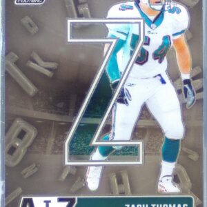 2024 Zenith Zach Thomas #26 Dolphins A to Z