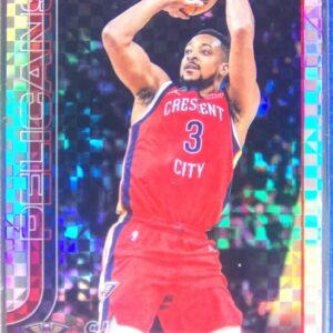 2025-26 Topps Chrome CJ McCollum X Fractor #136 Pelicans