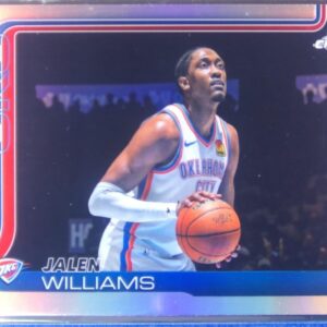2025-26 Topps Chrome Jalen Williams Refractor #187 Thunder
