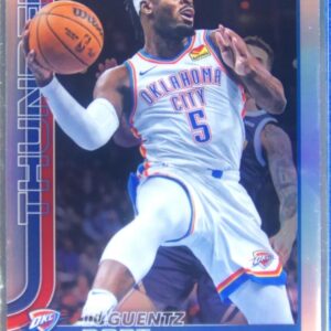 2025-26 Topps Chrome Luguentz Dort Refractor #177 Thunder