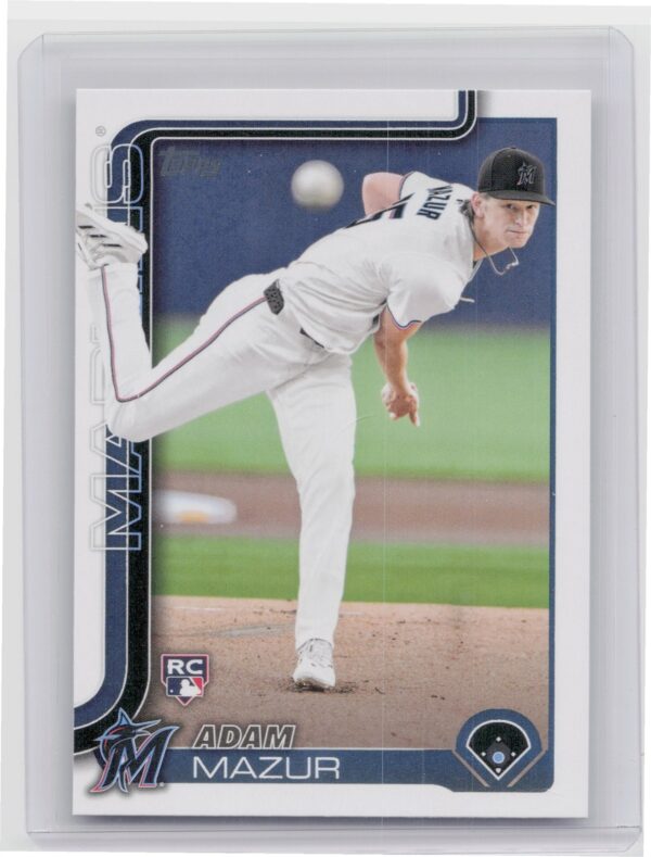 2025 Topps Adam Mazur RC #309 Marlins