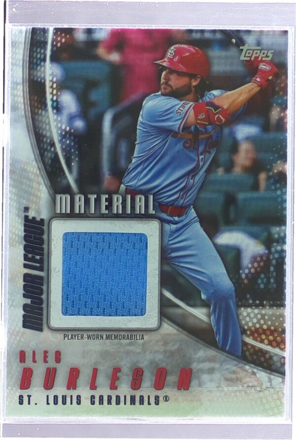 2025 Topps Alec Burleson JSY #MLM-AB Cardinals Major League Material Relics