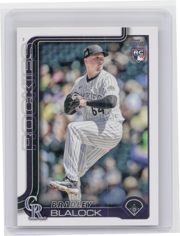 2025 Topps Bradley Blalock RC #161 Rockies