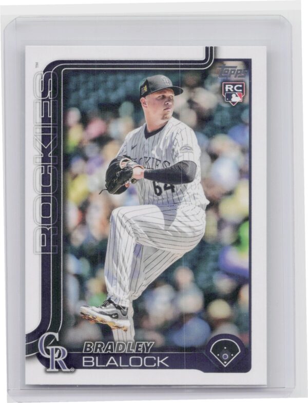 2025 Topps Bradley Blalock RC #161 Rockies
