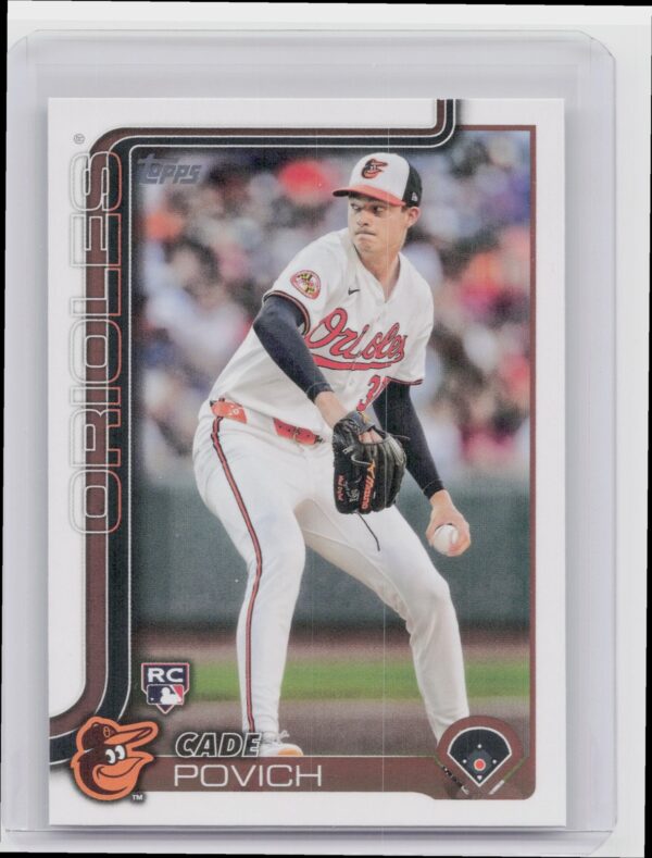 2025 Topps Cade Povich RC #25 Orioles