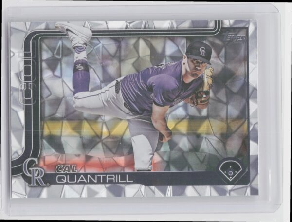 2025 Topps Cal Quantrill Diamante Foil #301 Rockies