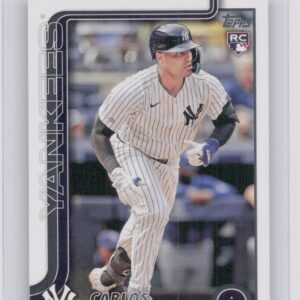 2025 Topps Carlos Narvaez RC #115 Yankees