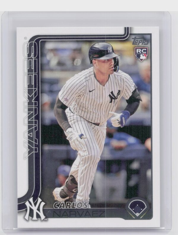 2025 Topps Carlos Narvaez RC #115 Yankees