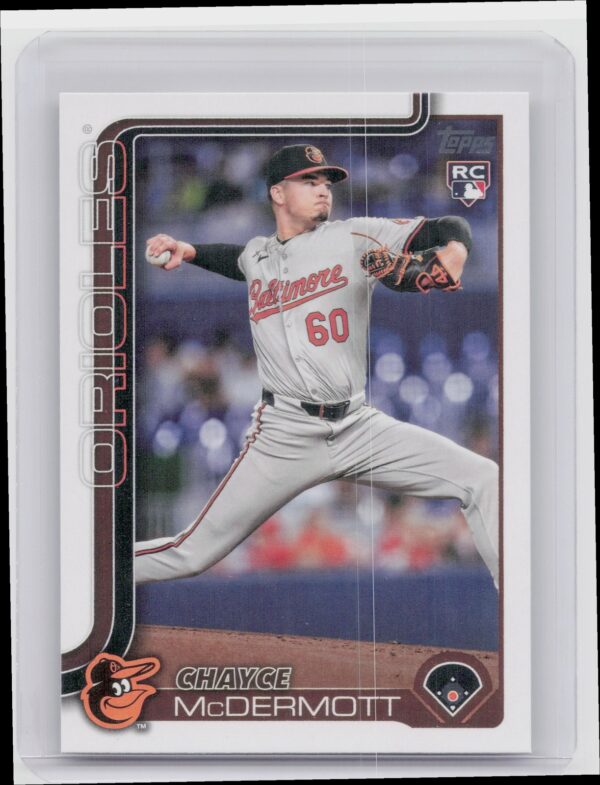 2025 Topps Chayce McDermott RC #32 Orioles