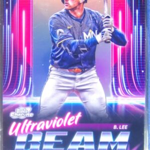 2025 Topps Chrome Cosmic Brooks Lee RC #UB-4 Twins Ultraviolet Beam