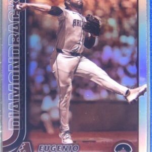 2025 Topps Chrome Eugenio Suarez Sepia Refractors #48 Diamondbacks