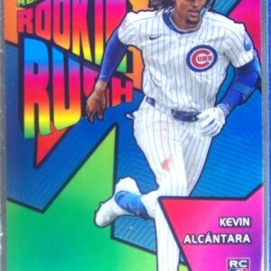 2025 Topps Chrome Kevin Alcantara RC #CERR-8 Cubs Chrome All Etch Rookie Rush