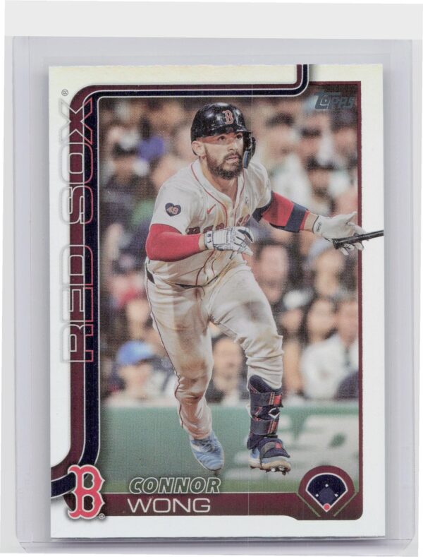 2025 Topps Connor Wong Rainbow Foil #10 Sox