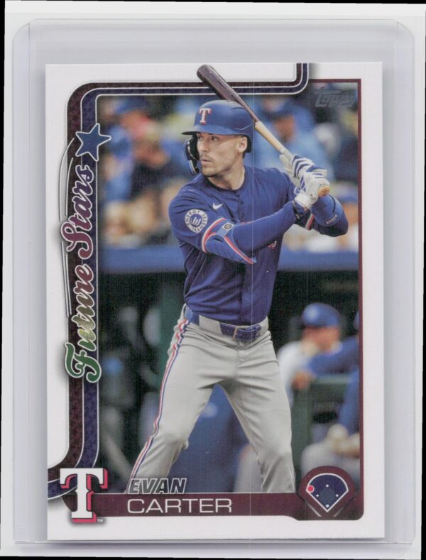 2025 Topps Evan Carter #288 Rangers