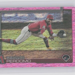 2025 Topps Geraldo Perdomo Pink Holo Foil #228 Diamondbacks