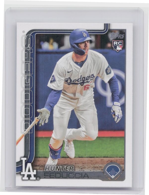 2025 Topps Hunter Feduccia RC #68 Dodgers