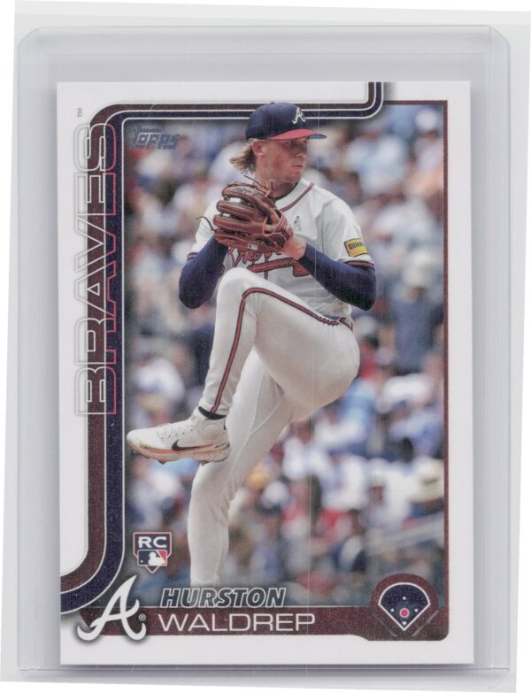 2025 Topps Hurston Waldrep RC #253 Braves