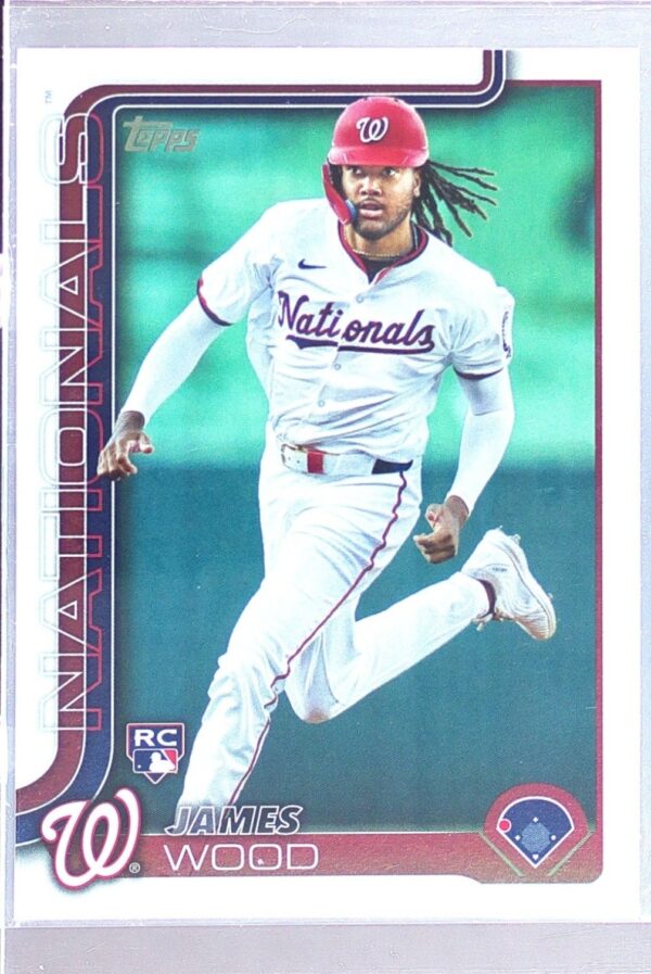 2025 Topps James Wood RC #181 Nationals