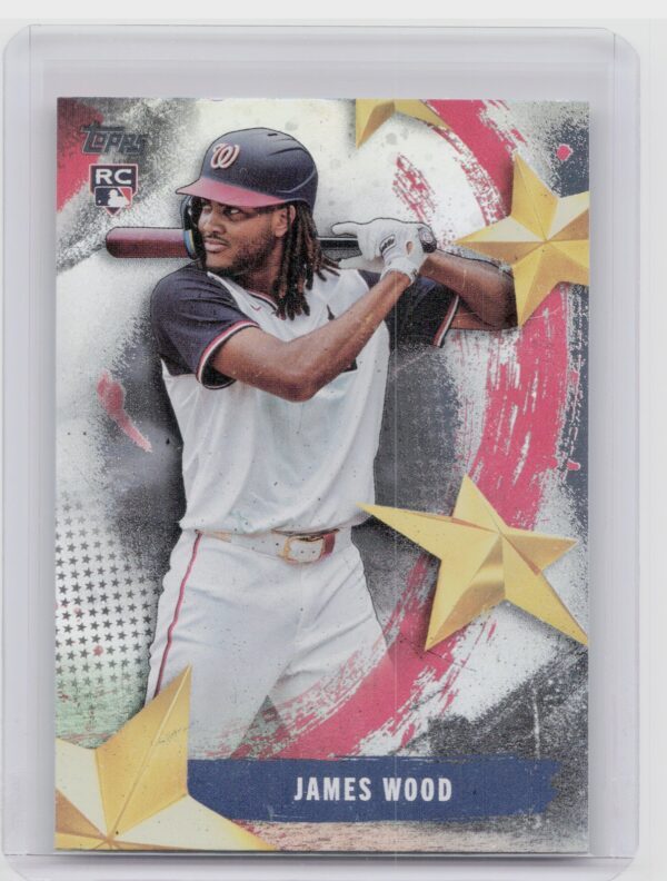2025 Topps James Wood #SMLB-18 Nationals Stars of MLB