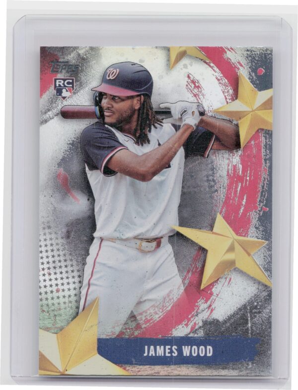 2025 Topps James Wood #SMLB-18 Nationals Stars of MLB