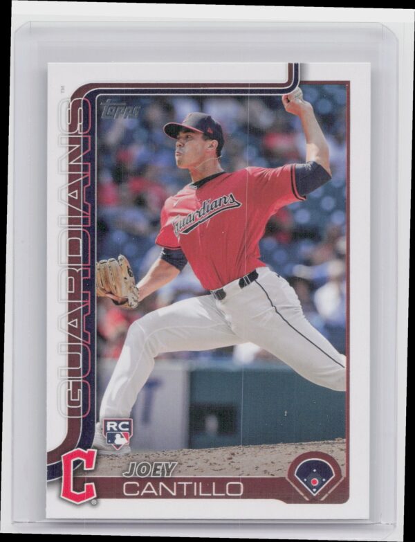 2025 Topps Joey Cantillo RC #318 Guardians